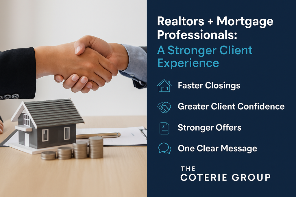 Why Realtors and Mortgage Professionals Make a Powerful Team